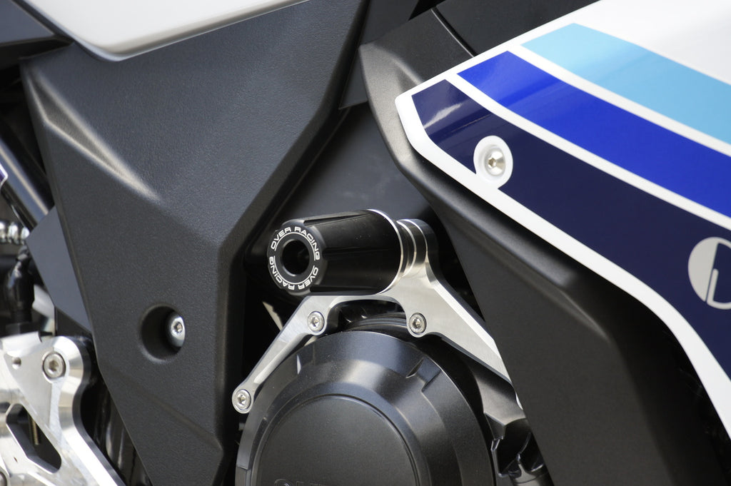 OVER Racing Racing Sliders Silver GSX250R | 59-57-01 image 1
