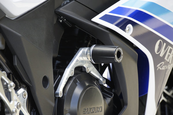 OVER Racing Racing Sliders Silver GSX250R | 59-57-01 image 4