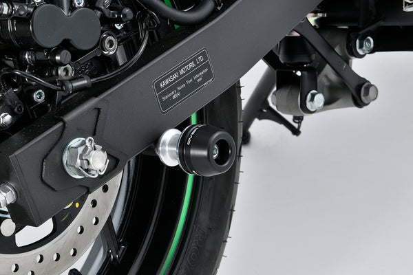 OVER Racing Stand Hook Sliders Silver Ninja e-1 (24-) | 59-64-03 image 1
