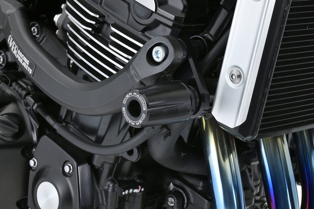 OVER Racing Engine Sliders Black Z900RS | 59-71-01B image 1