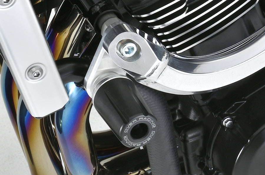 OVER Racing Engine Sliders Silver Z900RS | 59-71-01 image 1