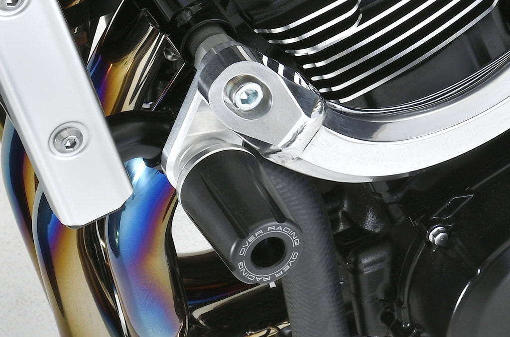 OVER Racing Engine Sliders Silver Z900RS | 59-71-01 image 1