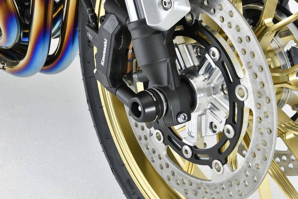 OVER Racing Front Axle Sliders for Stock Axle Shaft Z900RS | 59-71-02 image 1