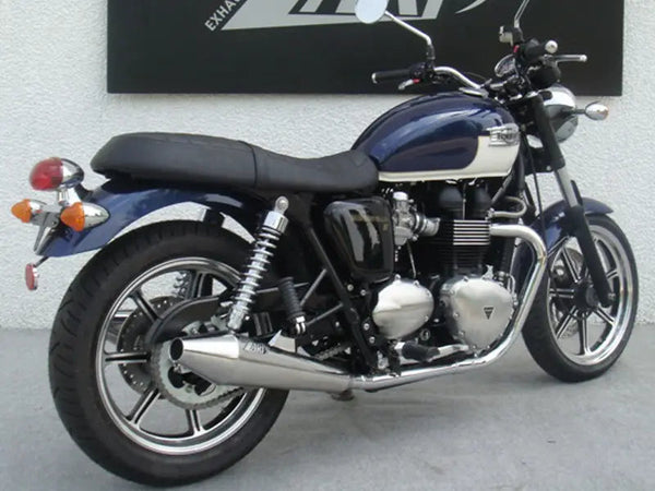 ZARD Exhaust Conical Slip-On Triumph Bonneville T100 SE 2008-2016 image 7