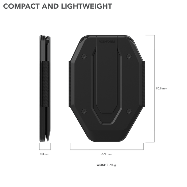 ROKFORM FUZION Magnetic MAGMAX™ Phone Wallet with Stand