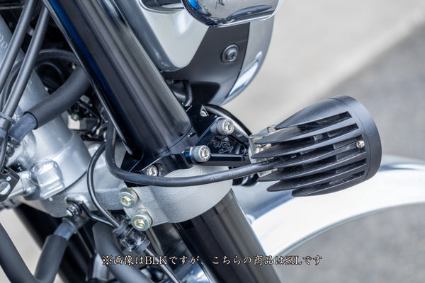 OVER Racing Universal Fog Light Bracket Silver UNIVERSAL for 45 mm Diameter | 62-98-01 image 3