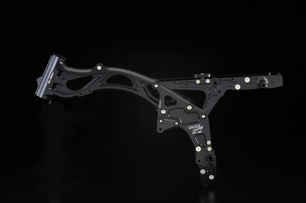 OVER Racing OV-30 Frame Kit Black Monkey | 64-01-301 image 1