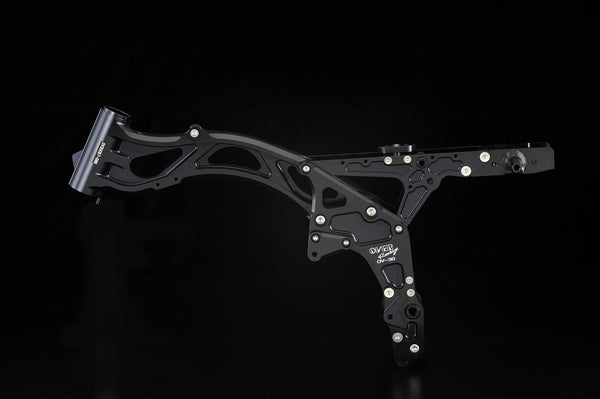 OVER Racing OV-30 Frame Kit Black Monkey | 64-01-301 image 1
