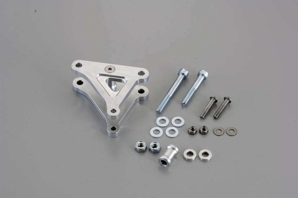 OVER Racing Rear Shock Mount Bracket Black for Mono-Arm | 64-98-05B image 1