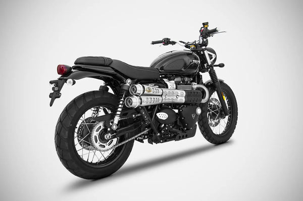 ZARD Exhaust Six Days Slip-On Triumph Street Scrambler / 900 2017-
