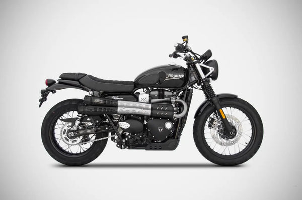 ZARD Exhaust Six Days Slip-On Triumph Street Scrambler / 900 2017-