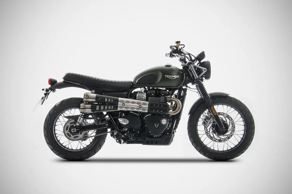 ZARD Exhaust Conical Slip-On Triumph Scrambler 900 2017- image 6