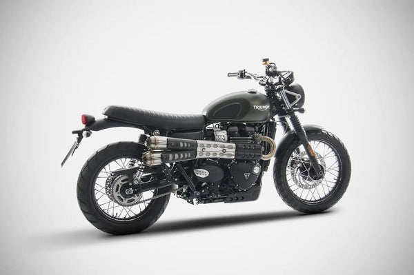 ZARD Exhaust Conical Slip-On Triumph Scrambler 900 2017- image 11