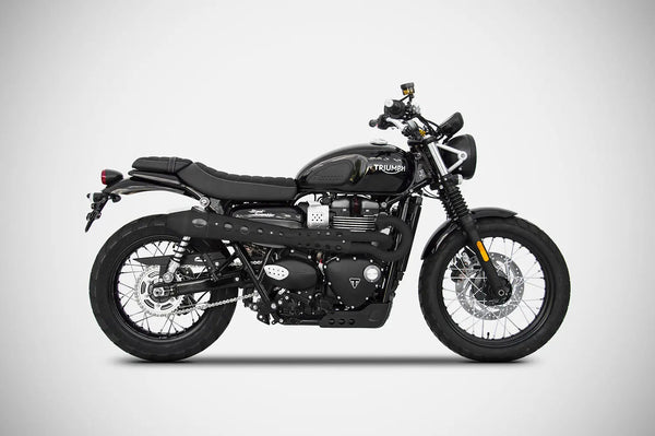 ZARD Exhaust Conical High Mount Full System Triumph Street Scrambler / 900 2017- image 6