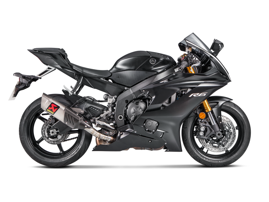 AKRAPOVIC Yamaha R6 2010-2016, 2017-2026 Slip-On Line (Titanium) S-Y6SO9-ASZ