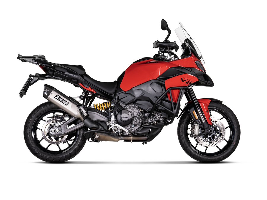 AKRAPOVIC Ducati Multistrada V2 / S 2025-2026 Slip-On Line (Titanium) S-D9SO20-HJAT