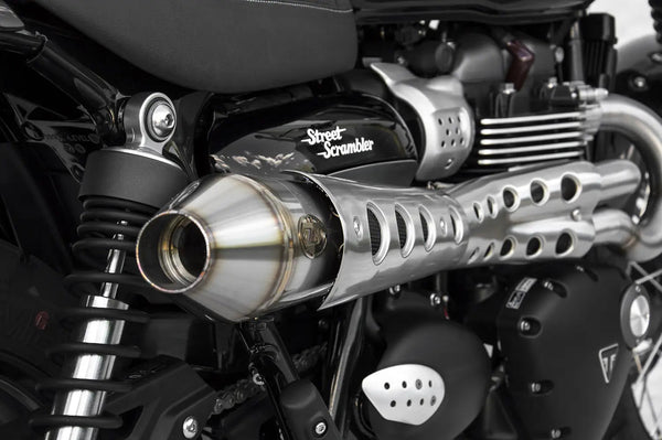 ZARD Exhaust Conical High Mount Full System Triumph Street Scrambler / 900 2017- image 3