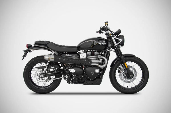 ZARD Exhaust Conical High Mount Full System Triumph Street Scrambler / 900 2017- image 7
