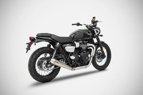 ZARD Exhaust Conical Low Mount Full System Triumph Street Scrambler / 900 2017- image 4