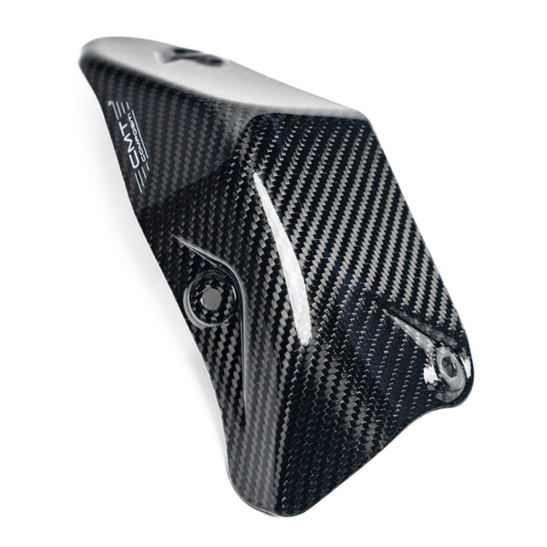 CMT Compositi Carbon Exhaust Heat Guard | Ducati Hypermotard 698 Mono / Ducati Hypermotard 698 Mono RVE | DH0014