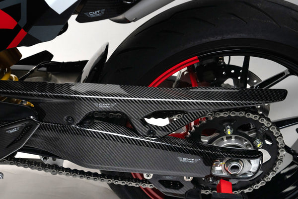 CMT Compositi Carbon Chain Guard | Ducati Hypermotard 698 Mono / Ducati Hypermotard 698 Mono RVE | DH0027
