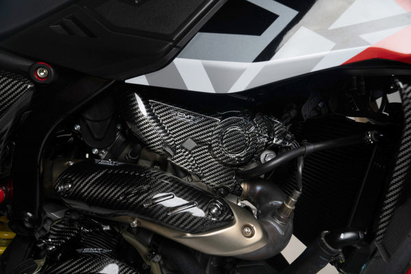 CMT Compositi Carbon Right Engine Guard | Ducati Hypermotard 698 Mono / Ducati Hypermotard 698 Mono RVE | DH0010