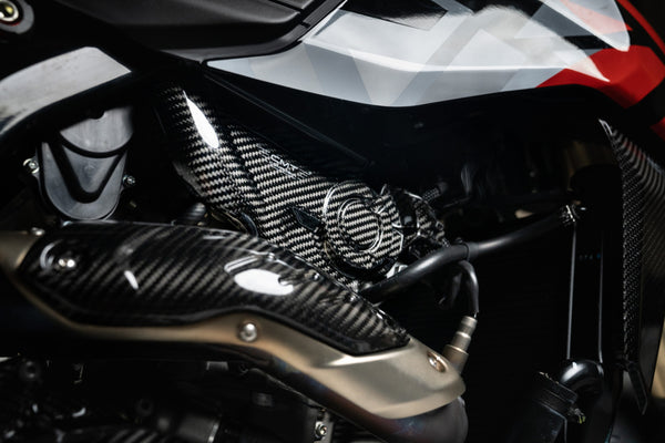 CMT Compositi Carbon Right Engine Guard | Ducati Hypermotard 698 Mono / Ducati Hypermotard 698 Mono RVE | DH0010