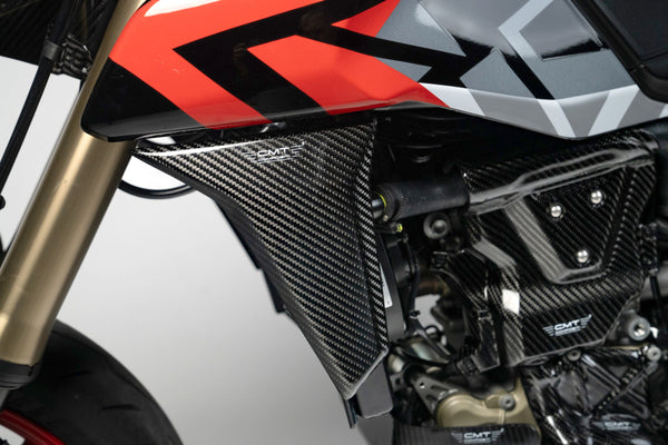 CMT Compositi Carbon Radiator Side Panels | Ducati Hypermotard 698 Mono / Ducati Hypermotard 698 Mono RVE | DH0025