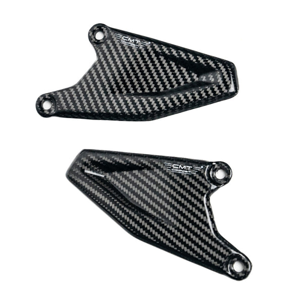 CMT Compositi Carbon Heel Guards | Ducati Hypermotard 698 Mono / Ducati Hypermotard 698 Mono RVE | DH0017