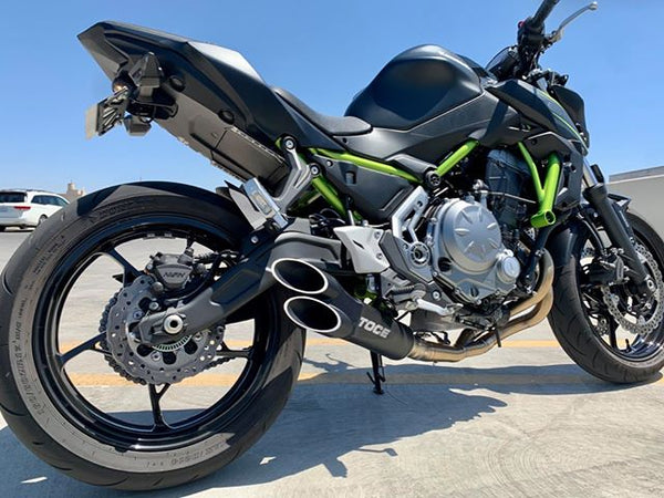 TOCE Razor Tip Full Exhaust - Kawasaki Ninja Z650 (17-26)