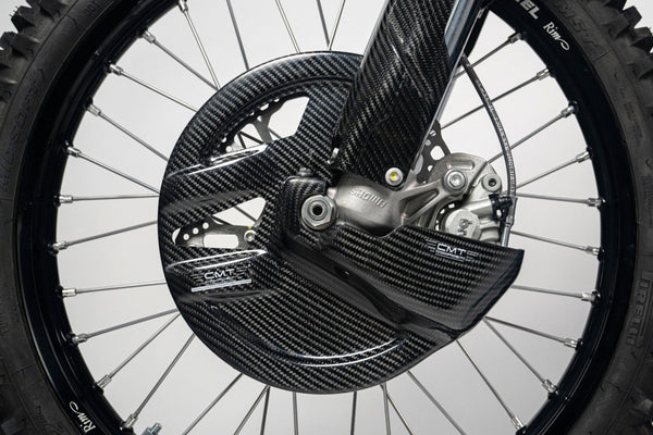 CMT Compositi Carbon Front Brake Disc Guard 270mm | Ducati DESMO 450 MX / Multi-Model | DMX0025
