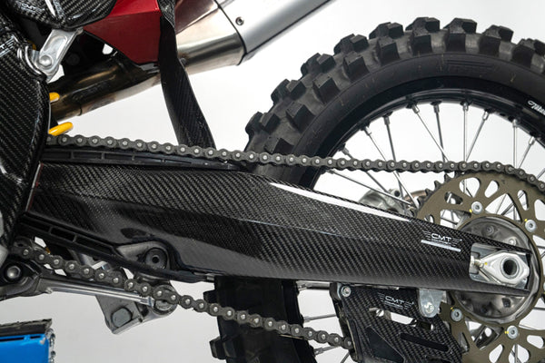 CMT Compositi Carbon Swingarm Guards | Ducati DESMO 450 MX / Multi-Model | DMX0013