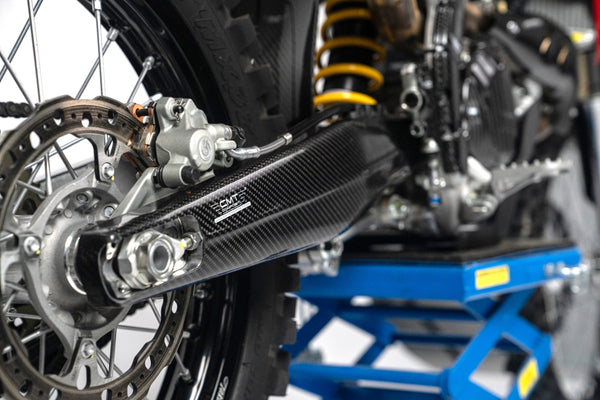 CMT Compositi Carbon Swingarm Guards | Ducati DESMO 450 MX / Multi-Model | DMX0013