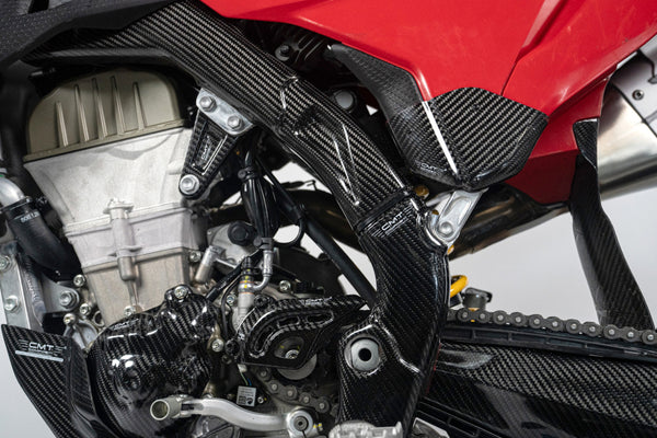 CMT Compositi Carbon Engine Mounts | Ducati DESMO 450 MX / Multi-Model | DMX0010