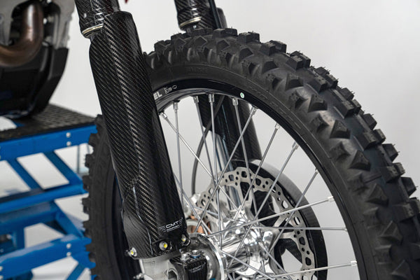 CMT Compositi Carbon Fork Guards | Ducati DESMO 450 MX / Multi-Model | DMX0003