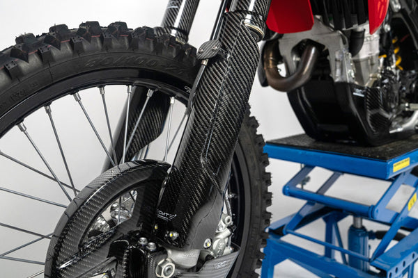 CMT Compositi Carbon Fork Guards | Ducati DESMO 450 MX / Multi-Model | DMX0003