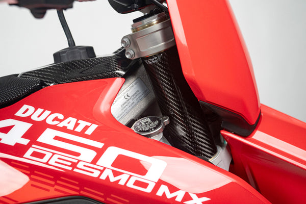 CMT Compositi Carbon Upper Fork Guards | Ducati / Yamaha / Triumph / Gas Gas / Husqvarna / KTM / TM Racing | 003067