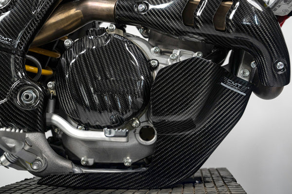 CMT Compositi Carbon Skid Plate | Ducati DESMO 450 MX / Multi-Model | DMX0007