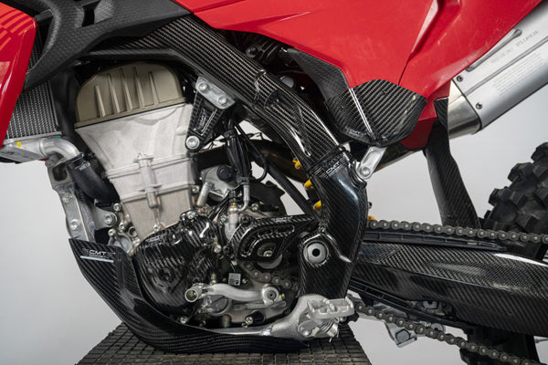 CMT Compositi Carbon Ignition Cover Guard | Ducati DESMO 450 MX / Multi-Model | DMX0008
