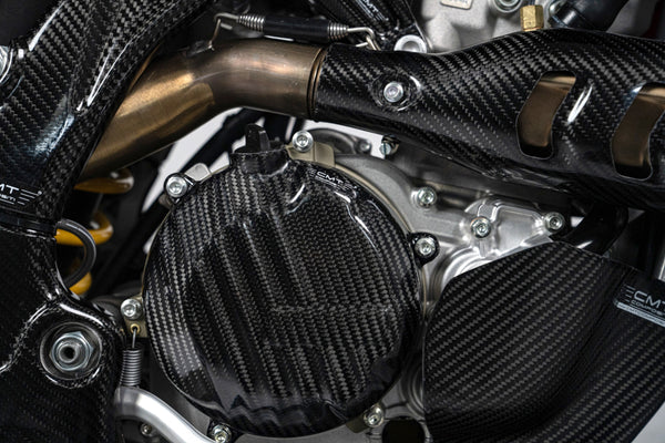 CMT Compositi Carbon Clutch Cover | Ducati DESMO 450 MX / Multi-Model | DMX0009