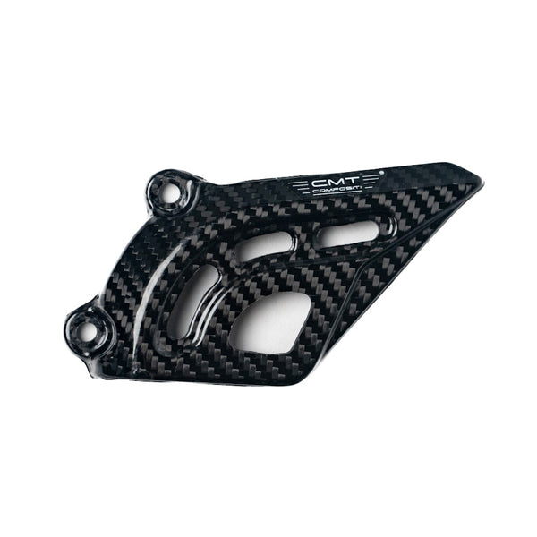 CMT Compositi Carbon Front Sprocket Guard | Ducati DESMO 450 MX / Multi-Model | DMX0011