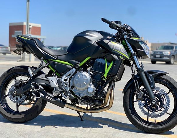 TOCE Razor Tip Full Exhaust - Kawasaki Ninja Z650 (17-26)