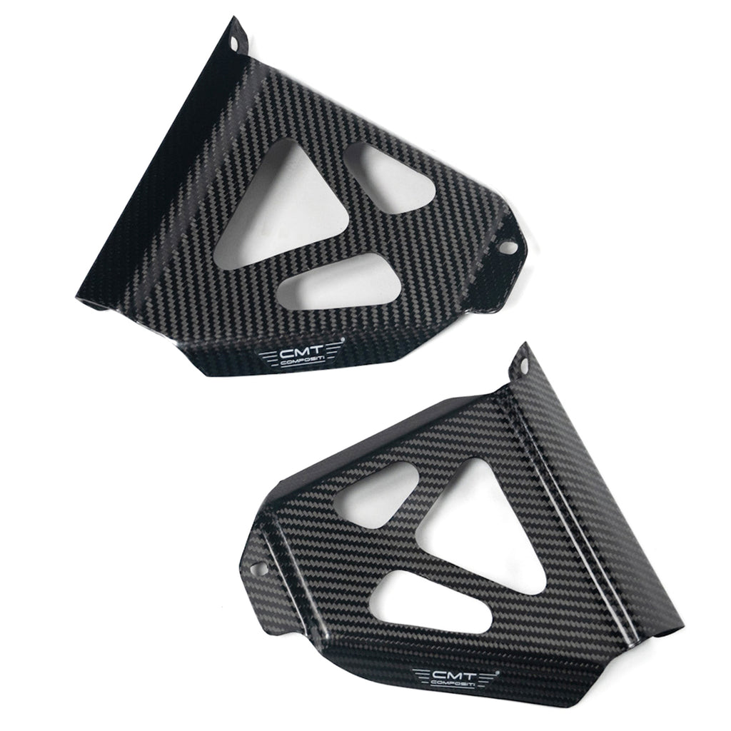 CMT Compositi Carbon Radiator Brace Kit | Ducati DESMO 450 MX / Multi-Model | DMX0021