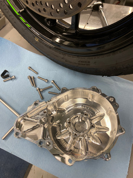 Graves Motorsports Kawasaki ZX-4RR ZX-4R Left Side Engine Case Cover