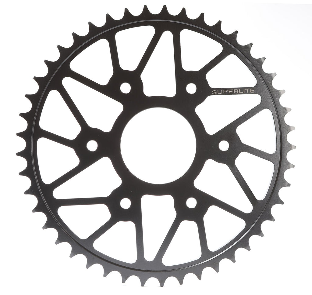 Superlite 520 Pitch - RS7 Series Black Steel Rear KTM Race Sprocket - SKU# 71202R