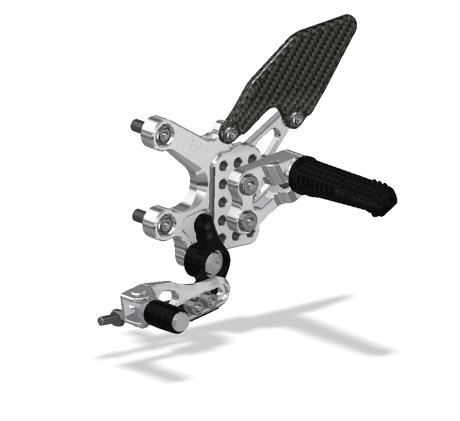 Rear Set Kit, Aprilia RSV4 17- , Tuono 17- , Clear 712110S