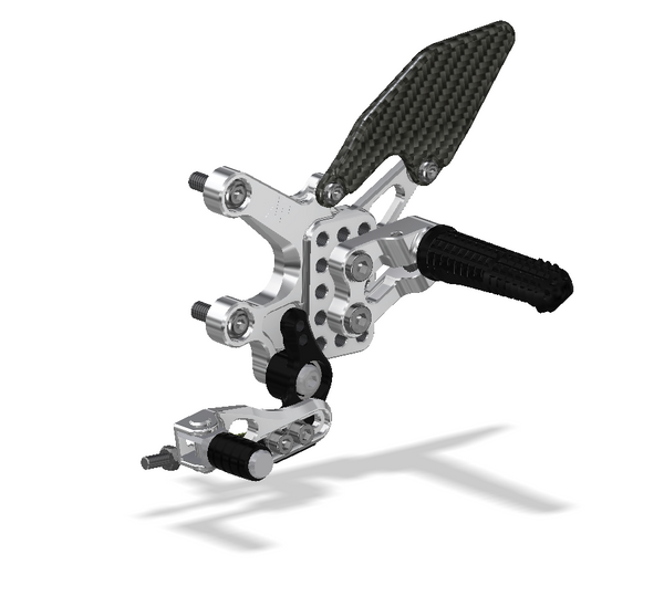 Rear Set Kit, Aprilia RSV4 17- , Tuono 17- , Clear 712110S