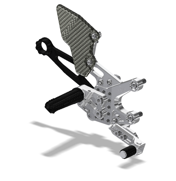 Rear Set Kit, Aprilia RSV4 17- , Tuono 17- , Clear 712110S