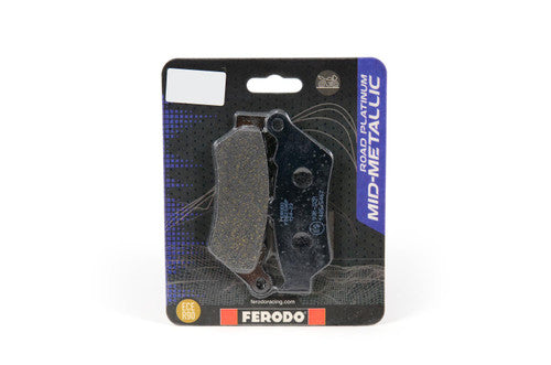 Ferodo Platinum Front / Rear Brake Pads To Fit Aprilia, Benelli, Beta, Hyosung, Keeway, KSR Moto BY Generic, Malaguti, TGB - FDB2090P