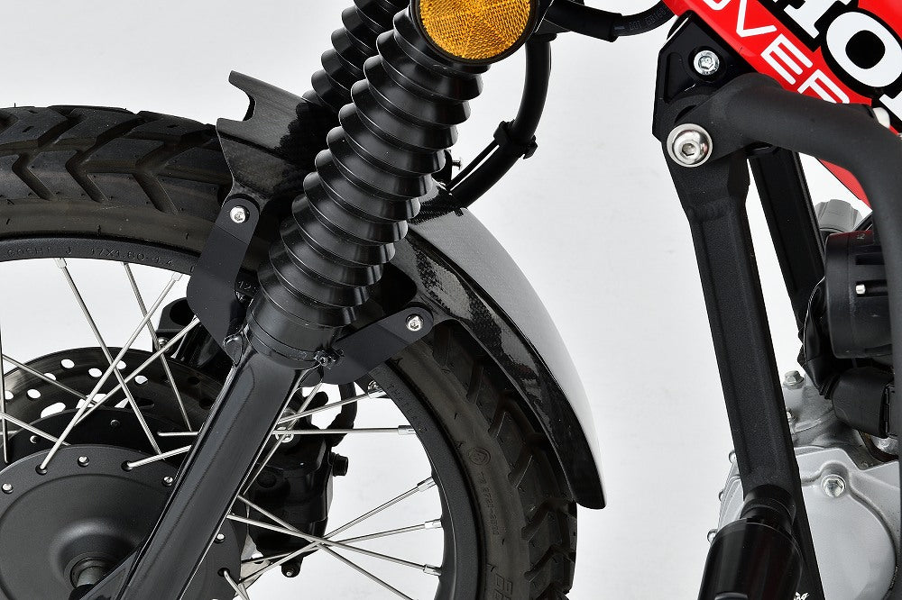 OVER Racing Carbon Low-Mount Half Front Fender CT125(20-22)(23-) | 73-06-02C image 1